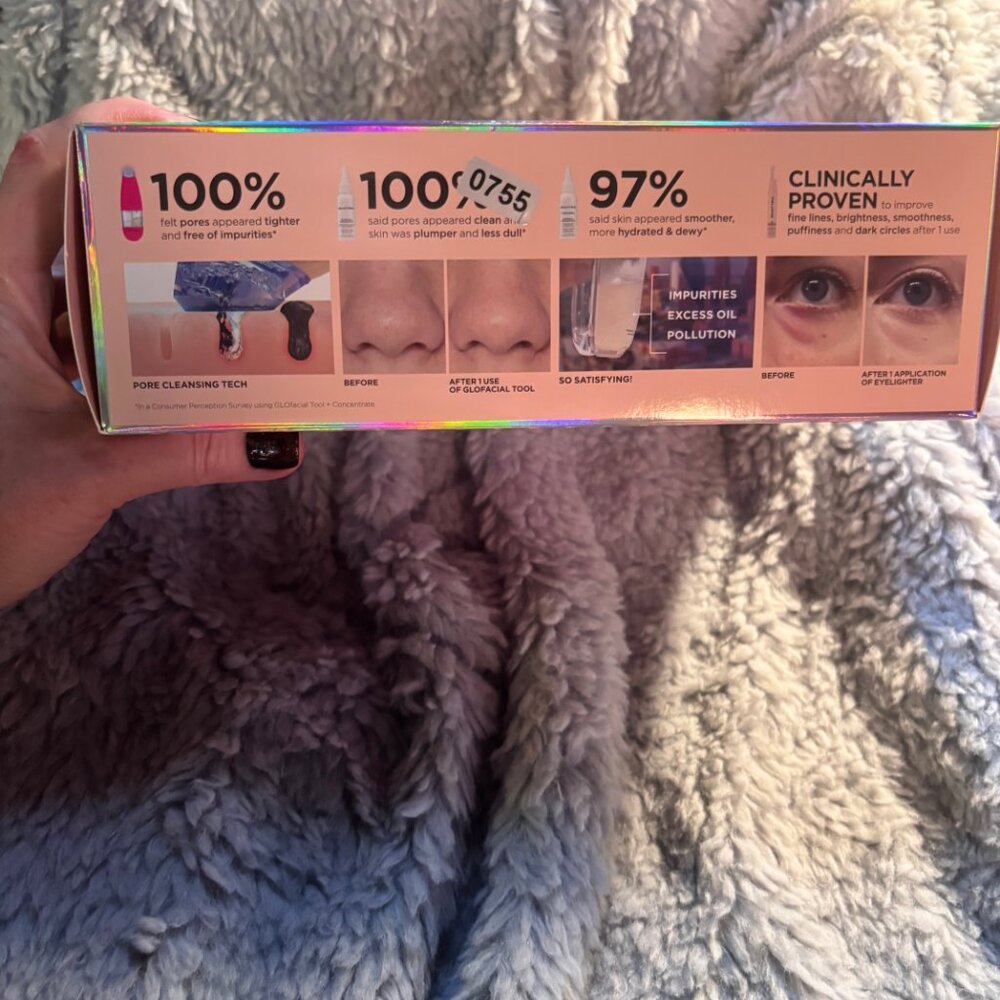 BeautyBio VIP Glo Glofacial Set w/ Eyelighter Concentrate- NEW IN BOX - Picture 6 of 7
